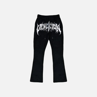 chándal demon fur tracksuit furry black de la vendición