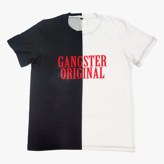 Camiseta Ganster Original Blanco y Negro