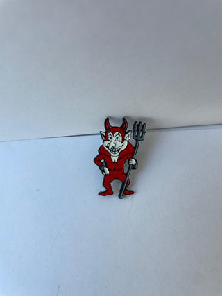 Angelito Negro – Pin baphorment rojo y blanco